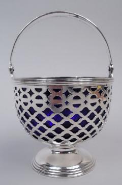  Tiffany Co Tiffany Edwardian Georgian Pierced Sterling Silver Sugar Basket - 4424297