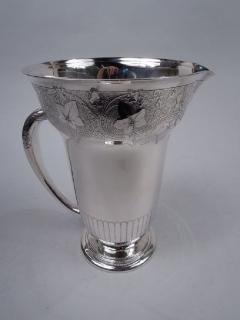  Tiffany Co Tiffany Edwardian Modern Classical Sterling Silver Water Pitcher - 3765110