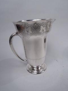  Tiffany Co Tiffany Edwardian Modern Classical Sterling Silver Water Pitcher - 3765111