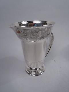  Tiffany Co Tiffany Edwardian Modern Classical Sterling Silver Water Pitcher - 3765113