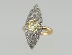  Tiffany Co Tiffany Fancy Yellow Diamond Ring - 181525