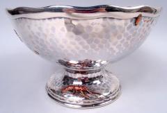 Tiffany Co Tiffany Japonesque Mixed Metal Beetle Butterfly Centerpiece Bowl - 4222678