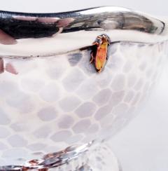  Tiffany Co Tiffany Japonesque Mixed Metal Beetle Butterfly Centerpiece Bowl - 4222682
