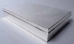  Tiffany Co Tiffany Large Heavy American Modern Sterling Silver Box - 4246980