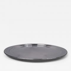  Tiffany Co Tiffany Large Heavy Midcentury Modern 18 Inch Round Tray - 3771659