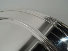  Tiffany Co Tiffany Large Modern Sterling Silver Round 15 Inch Serving Tray - 3757822