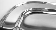  Tiffany Co Tiffany Large and Heavy Modern Sterling Silver Rectangular Tray - 3774897