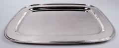  Tiffany Co Tiffany Large and Heavy Modern Sterling Silver Rectangular Tray - 3774898