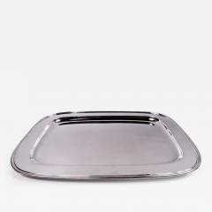  Tiffany Co Tiffany Large and Heavy Modern Sterling Silver Rectangular Tray - 3826318
