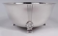  Tiffany Co Tiffany Midcentury Modern Bowl in Classic Palmette Pattern - 4338797