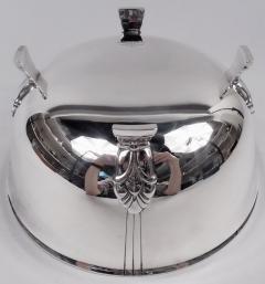  Tiffany Co Tiffany Midcentury Modern Bowl in Classic Palmette Pattern - 4338806