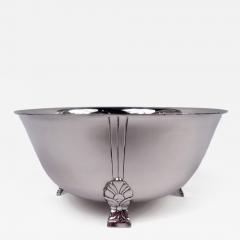  Tiffany Co Tiffany Midcentury Modern Bowl in Classic Palmette Pattern - 4426813