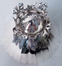  Tiffany Co Tiffany Midcentury Modern Classical Sterling Silver Leaf Bowl - 4386027