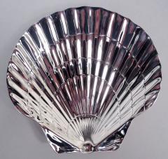  Tiffany Co Tiffany Midcentury Modern Classical Sterling Silver Scallop Shell Dish - 4380957