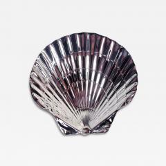  Tiffany Co Tiffany Midcentury Modern Classical Sterling Silver Scallop Shell Dish - 4383719