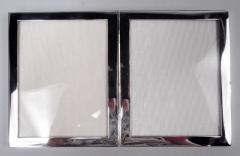  Tiffany Co Tiffany Midcentury Modern Double Picture Frame for a Special Twosome - 4364425