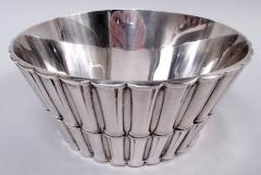  Tiffany Co Tiffany Midcentury Modern Ice Bucket in Desirable Bamboo Pattern - 4337544