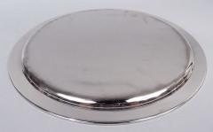  Tiffany Co Tiffany Midcentury Modern Sterling Silver 14 Inch Round Tray - 3774212