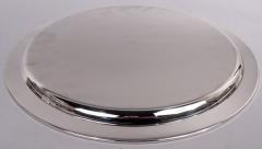  Tiffany Co Tiffany Midcentury Modern Sterling Silver 14 Inch Round Tray - 4059195