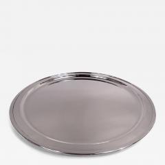  Tiffany Co Tiffany Midcentury Modern Sterling Silver 14 Inch Round Tray - 4062029