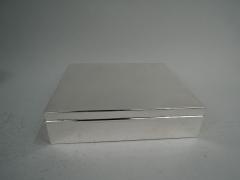  Tiffany Co Tiffany Midcentury Modern Sterling Silver Box - 3761909