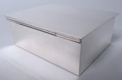  Tiffany Co Tiffany Midcentury Modern Sterling Silver Box - 4385971