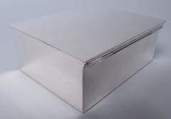  Tiffany Co Tiffany Midcentury Modern Sterling Silver Box - 4385975