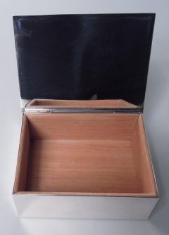  Tiffany Co Tiffany Midcentury Modern Sterling Silver Box - 4386016
