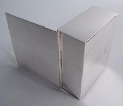  Tiffany Co Tiffany Midcentury Modern Sterling Silver Box - 4424360