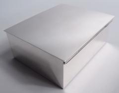  Tiffany Co Tiffany Midcentury Modern Sterling Silver Box - 4424362