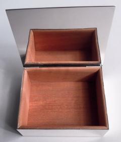  Tiffany Co Tiffany Midcentury Modern Sterling Silver Box - 4424363