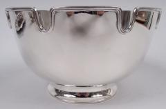  Tiffany Co Tiffany Midcentury Modern Sterling Silver Monteith Bowl - 3770034