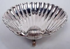  Tiffany Co Tiffany Modern Classical Scallop Shell Bowl on Dolphin Supports - 4377320