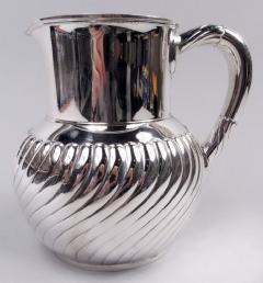  Tiffany Co Tiffany Modern Classical Sterling Silver Water Pitcher - 3986082