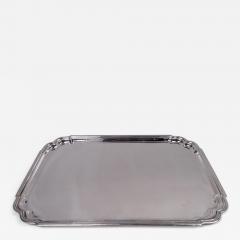  Tiffany Co Tiffany Modern Georgian Sterling Silver Rectangular Tray - 3817717