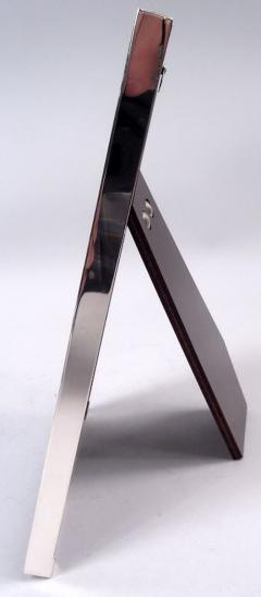  Tiffany Co Tiffany Modern Sterling Silver Enamel Jack in the Box Picture Frame - 4206287