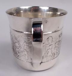  Tiffany Co Tiffany Old Fashioned Sterling Silver Children s Parade Baby Cup - 4190308