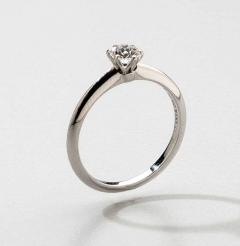  Tiffany Co Tiffany Platinum Engagement Ring with Diamond - 151856