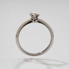  Tiffany Co Tiffany Platinum Engagement Ring with Diamond - 151857