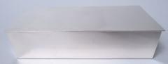  Tiffany Co Tiffany Smart Modern American Sterling Silver Desk Box - 4338538