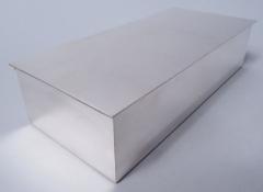  Tiffany Co Tiffany Smart Modern American Sterling Silver Desk Box - 4338675