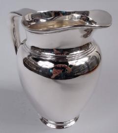  Tiffany Co Tiffany Spare Heavy Modern Sterling Silver Water Pitcher - 3773826