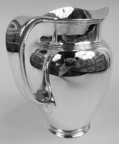  Tiffany Co Tiffany Spare Heavy Modern Sterling Silver Water Pitcher - 3773828