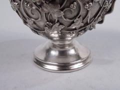  Tiffany Co Tiffany Sterling Silver Baby Cup in Rare Bird s Nest Pattern - 3769687