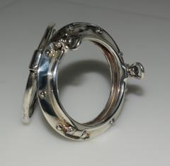  Tiffany Co Tiffany Sterling Silver Porthole Picture Frame - 3323707