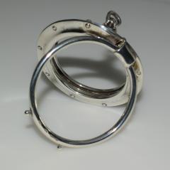  Tiffany Co Tiffany Sterling Silver Porthole Picture Frame - 3323711