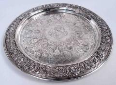 Tiffany Co Tiffany Sterling Silver Tray in Historic Beaux Arts Olympian Pattern - 4239442