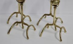  Tiffany Co Tiffany Style Solid brass Modern Candle Holders Set Of 4 - 3417977