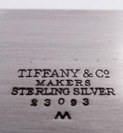  Tiffany Co Tiffany Stylish Midcentury Modern Sterling Silver Desk Box - 3774985