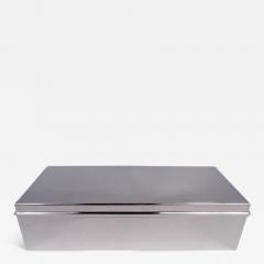  Tiffany Co Tiffany Stylish Midcentury Modern Sterling Silver Desk Box - 3828777